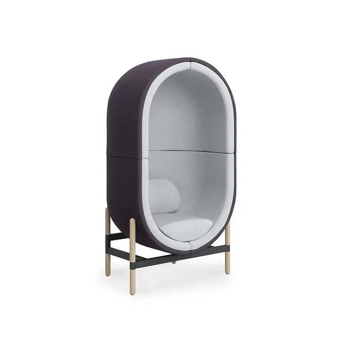 Art Alone-Chaise en coquille d'œuf nordique, canapé d'extérieur, hôtel, appartement, villa, capsule