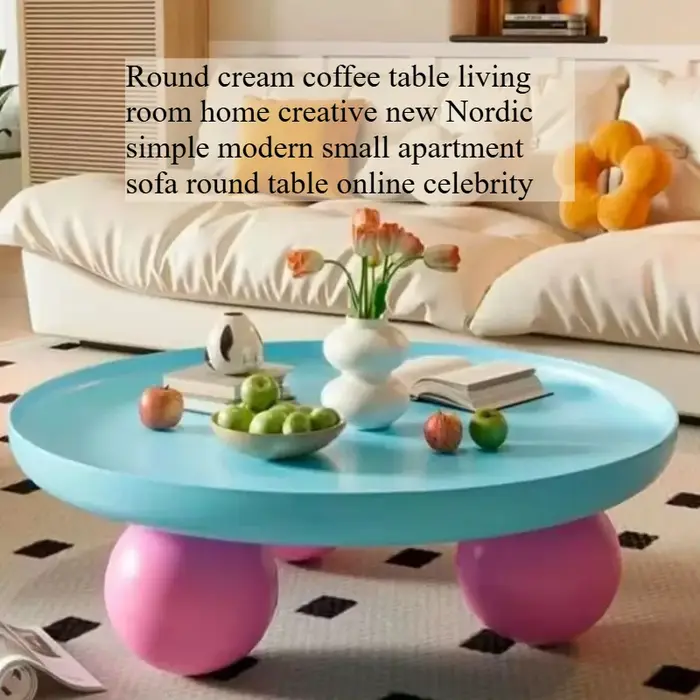 Table basse d'angle moderne et mignonne