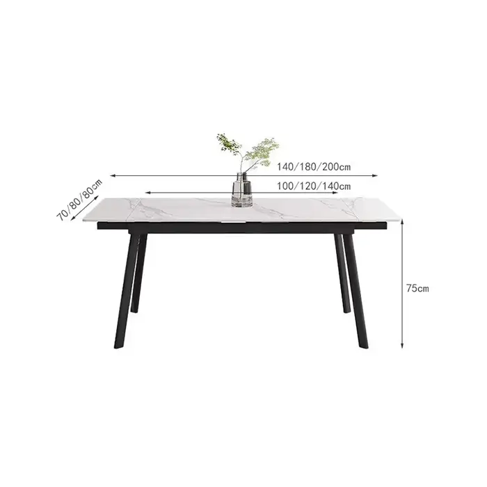 Table à manger multifonctionnelle pour 8 à 10 personnes