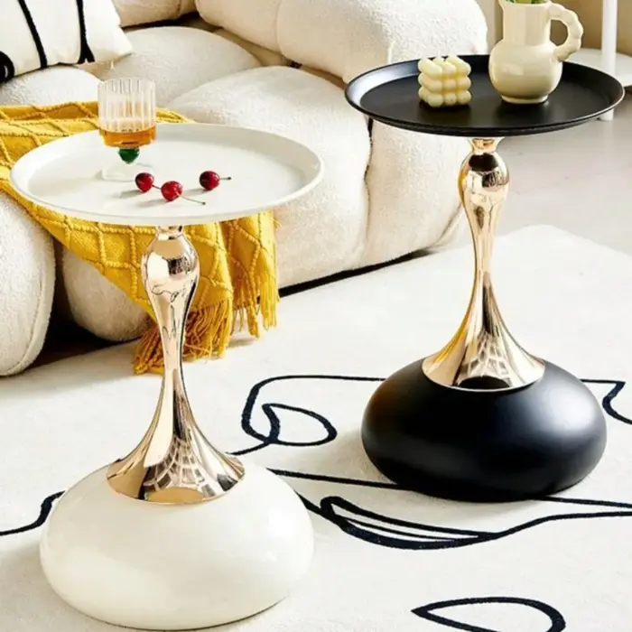 Table d'appoint de canapé nordique