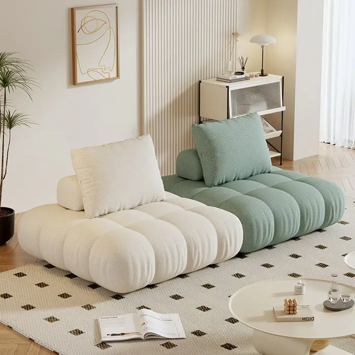 Canapé Tofu modulaire créatif