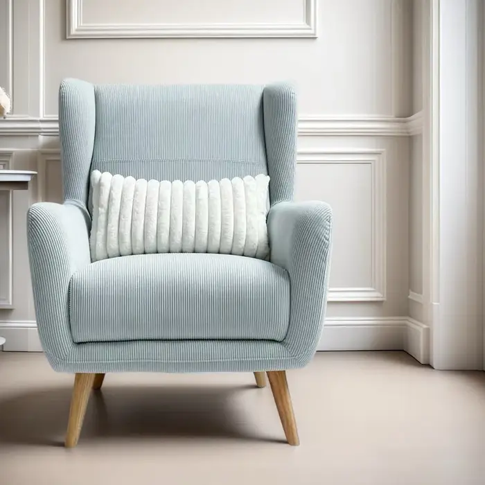 Chaise nordique individuelle de luxe avec dossier en bois pour chambre à coucher, maquillage, lectur