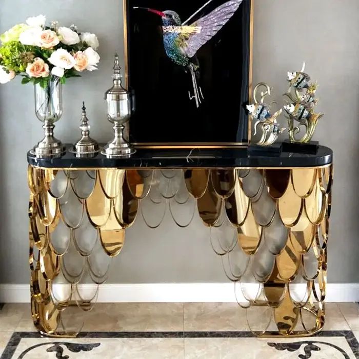 Table d'entrée de rangement classique