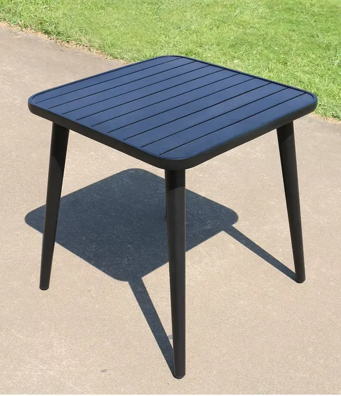 70 cm nouvelle Table basse noire Table en bois-plastique meubles de Style moderne Table de salle à m