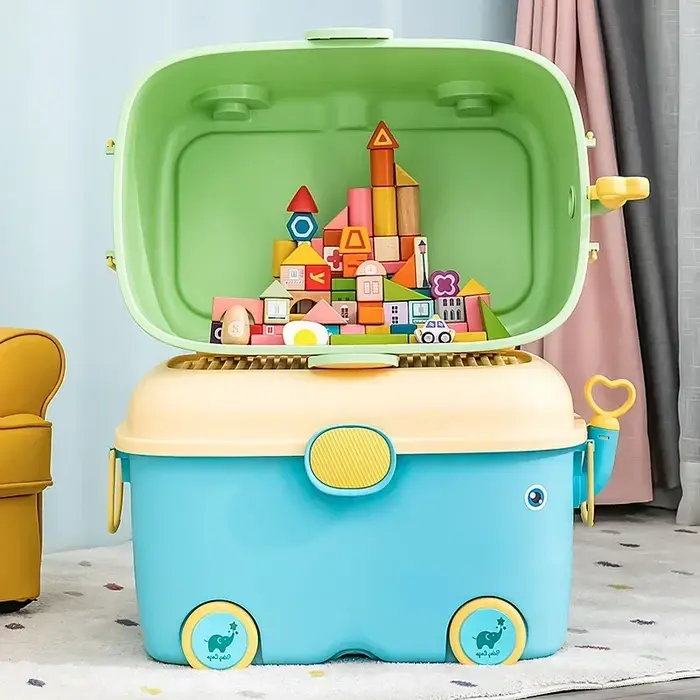 Grande boîte de rangement de jouets pour enfants