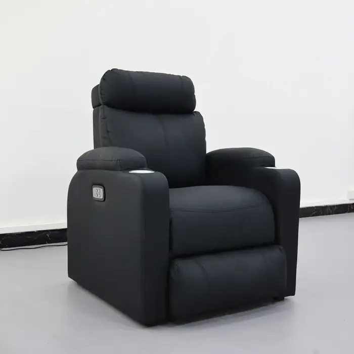 Canapé ergonomique pour salon, fauteuil inclinable électrique moderne pour home cinéma, pédale régla