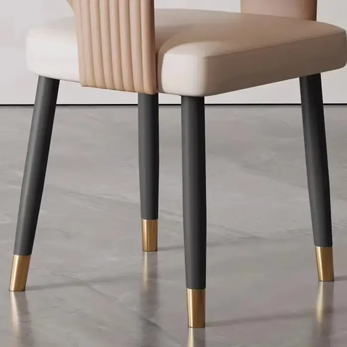 Chaises de salle à manger italiennes nordiques avec accoudoir