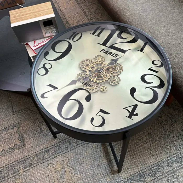 Table basse de luxe glamour avec rangement