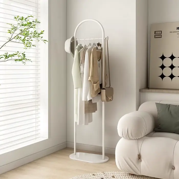 Porte-vêtements sur pied, porte-vêtements pour chambre à coucher, gain de place, porte-vêtements mod