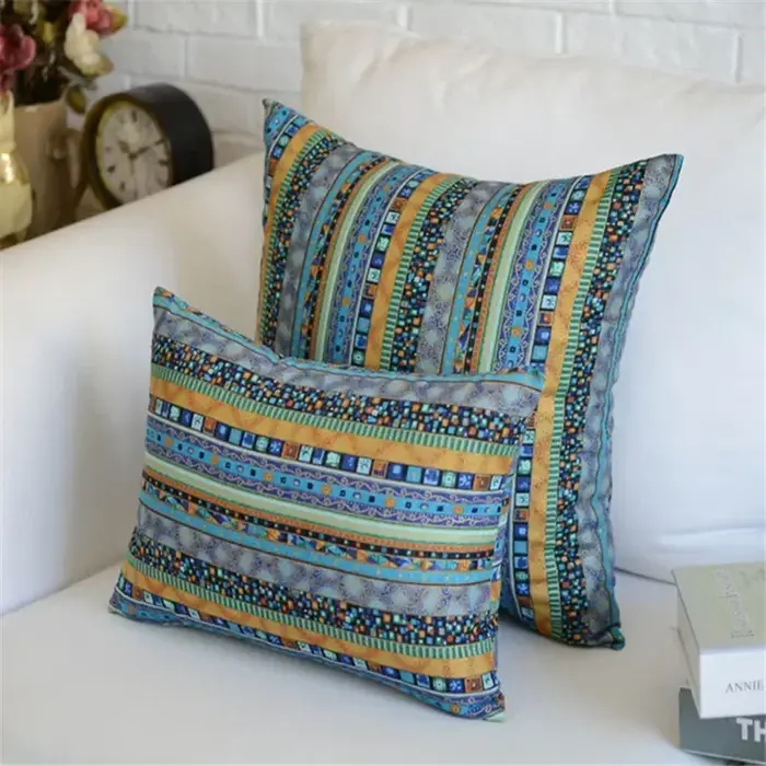 Housse de coussin rétro Vintage pour salon