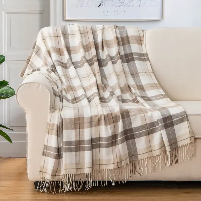 Plaid Battilo pour lit et canapé