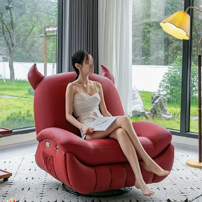 Luxe paresseux salon canapés sol design cinéma Relax canapé appartement doux Muebles Para Habitacion meubles accessoires