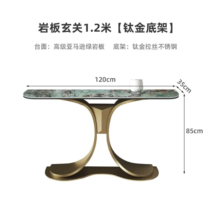 Table Console esthétique de luxe, Design italien Premium, pour Hall d'entrée, salon tendance, meuble