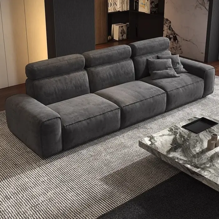 Sol Double canapés confortable adultes nordique minimaliste coussin canapé jeu concepteur Muebles Para El Hogar meubles de maison