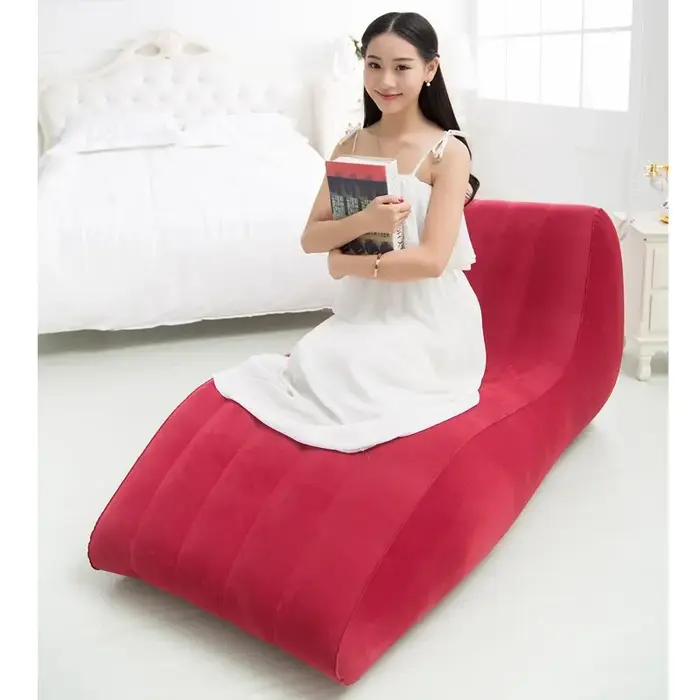 Canapé gonflable de loisirs pour adultes, canapé paresseux épais, canapé Creative Flock, fauteuil in