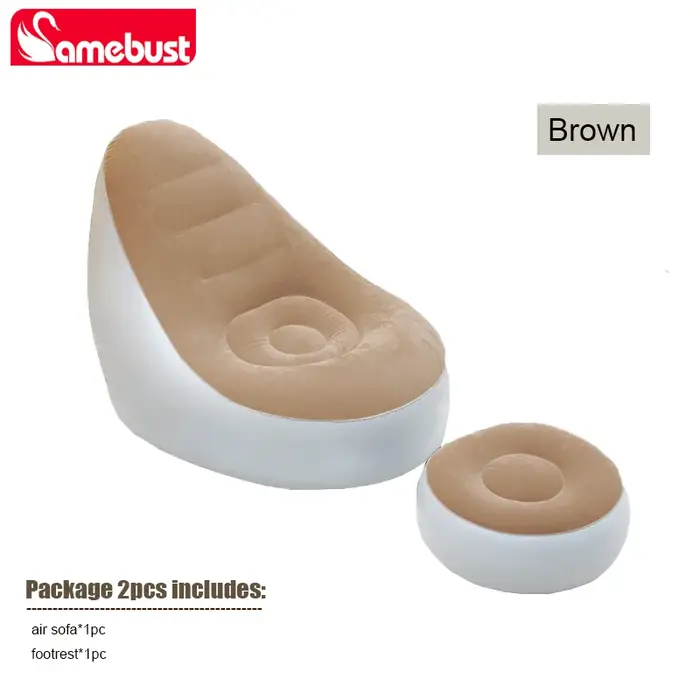 Camebust – matelas gonflable pliable pour canapé paresseux, pour usage domestique et extérieur, mate