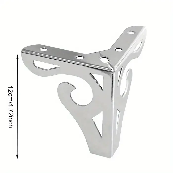 12 cm design moderne évidé meubles canapé jambes chrome métal