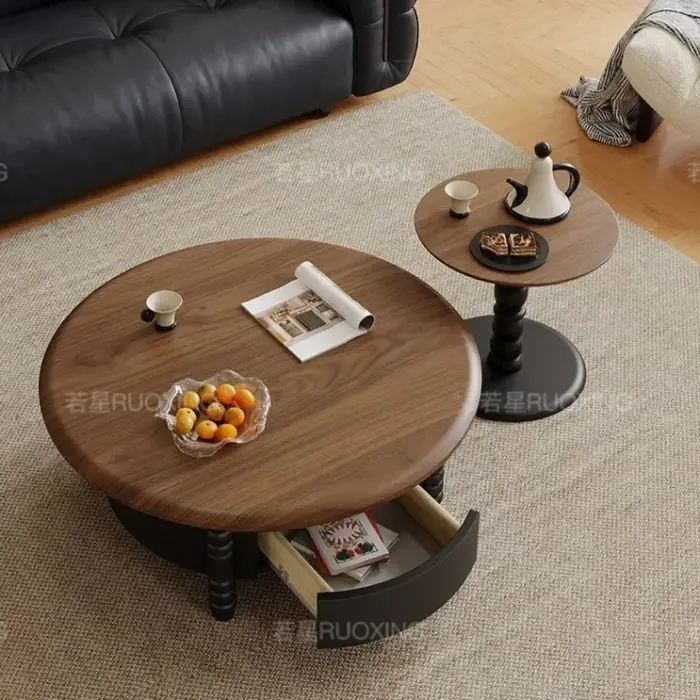 Cadre Table basse japonaise ensemble Unique minimaliste