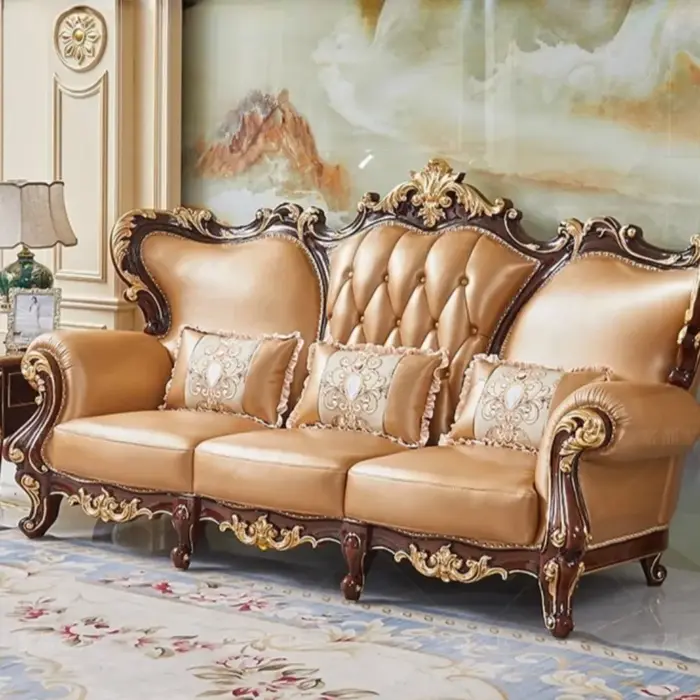 Canapé d'angle de luxe nordique tendance