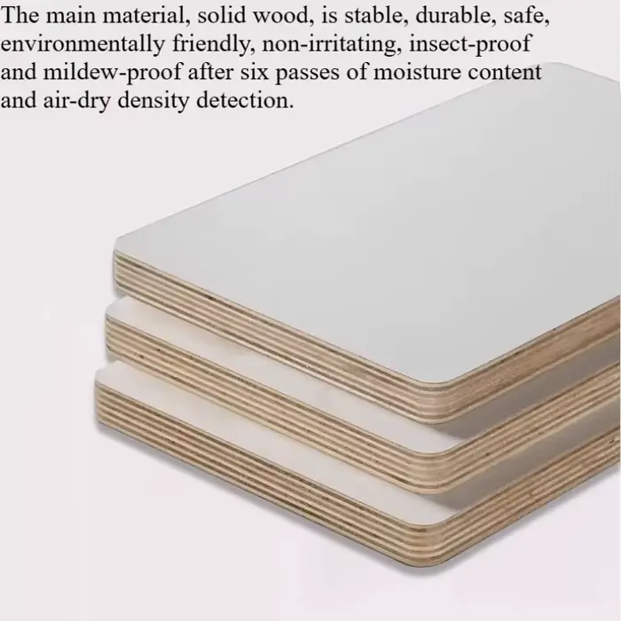 Table de chevet simple et étroite avec rangement