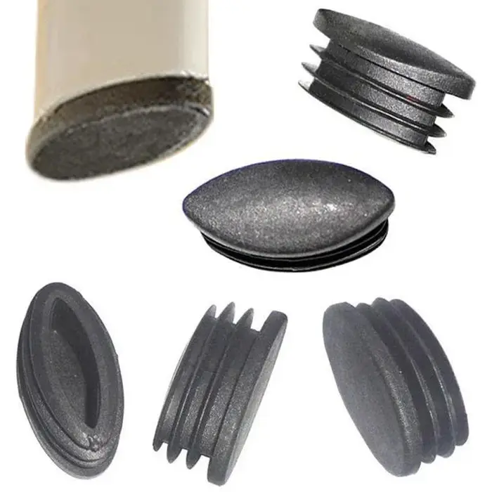 Bouchon de Tubes d'olive antidérapant, 20 pièces, capuchon d'extrémité, pied de Table, couvercle ant