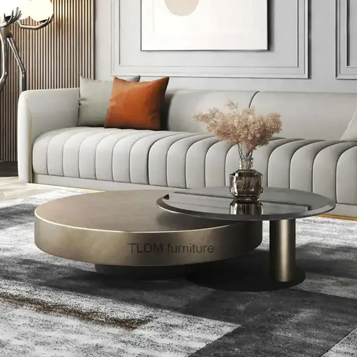 Tables basses en métal modernes simples pour la maison