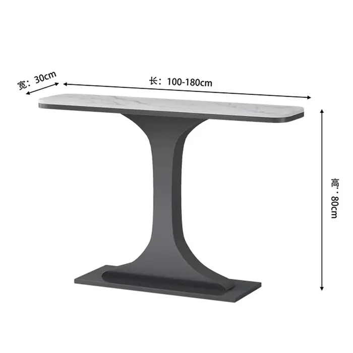Table d'angle d'entrée tendance