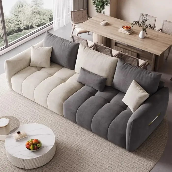 Paresseux famille salon canapé imperméable minimaliste italien confortable