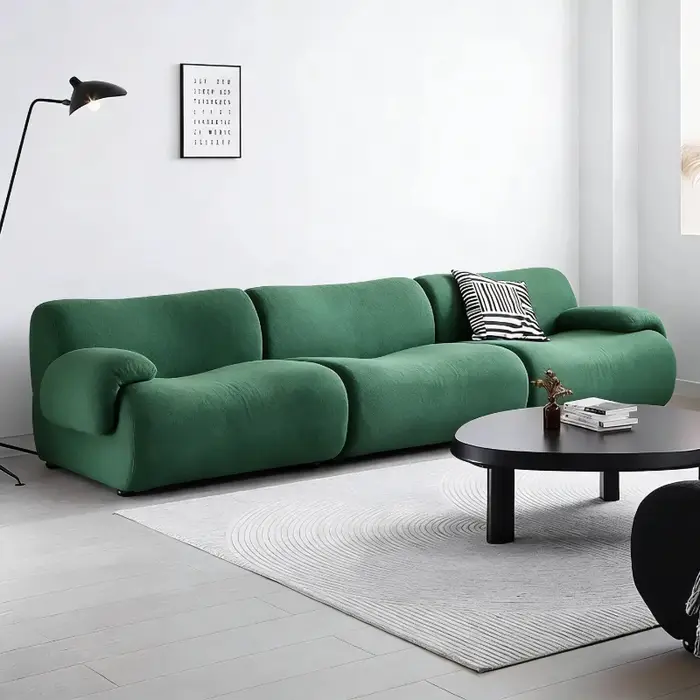 Canapé d'angle moderne de luxe pour salon
