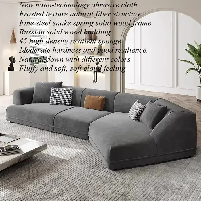 Coussin de salon, canapé élégant double