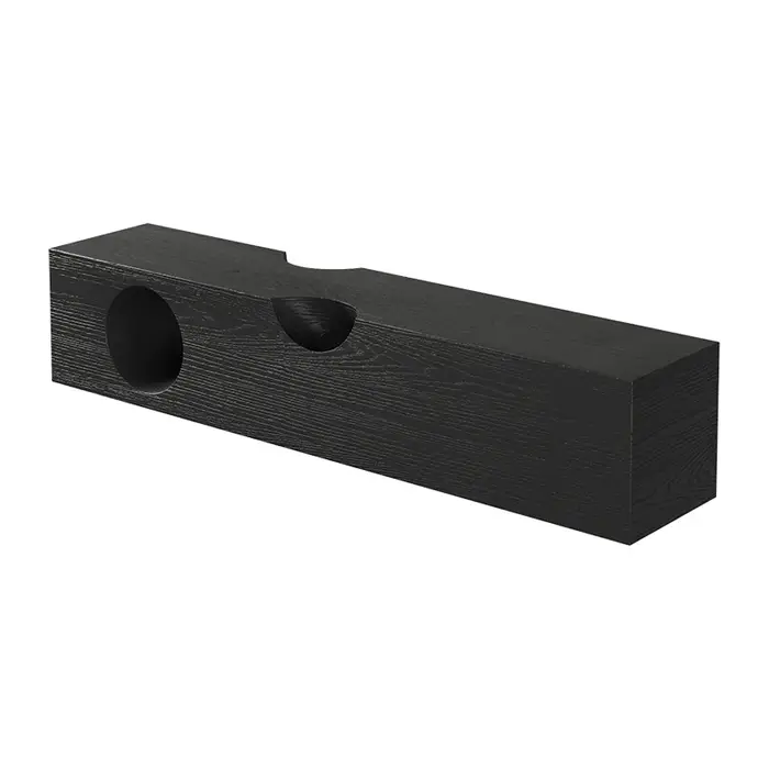 Tabouret rectangulaire européen porte proche adultes tabouret Design en bois changement de chaussure