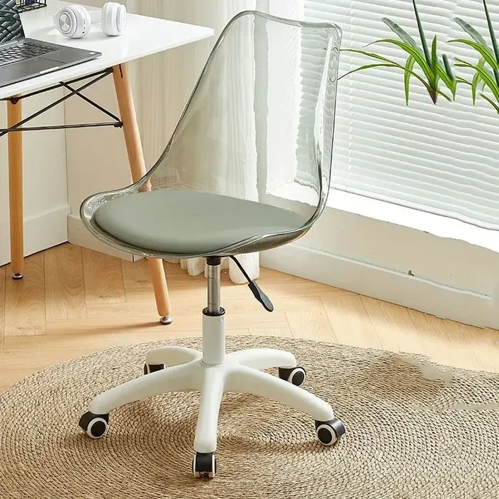 Chaise de réunion d'ordinateur pivotante, dossier relaxant pour étudiants, chaise de réunion nordiqu