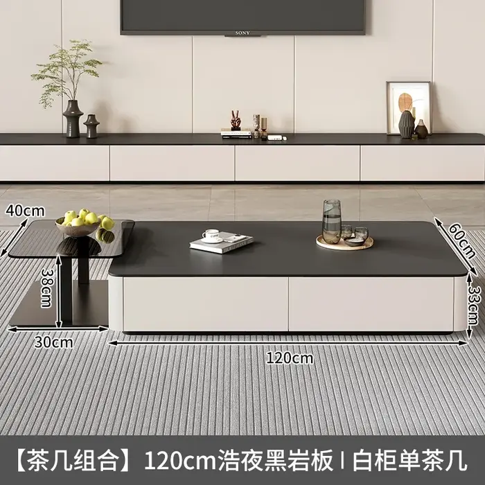 Design moderne Table basse Glamour moderne Simple luxe Table basse salon Mesa De Centro De Sala meub