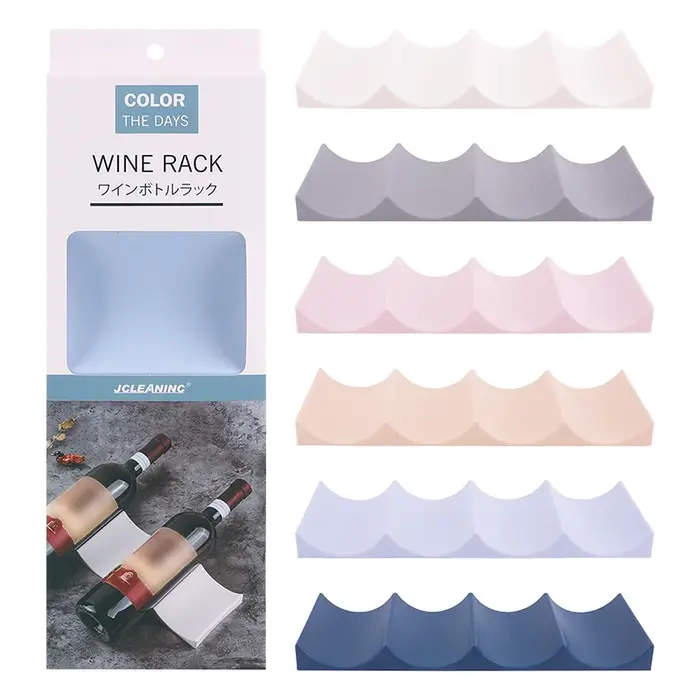 Support de stockage de vin en plastique