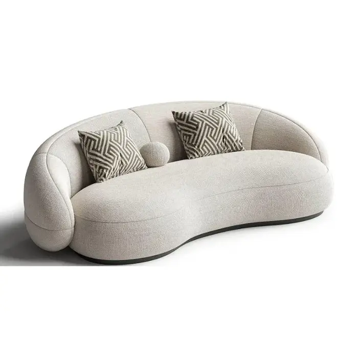 Canapé d'angle Design relaxant minimaliste grand