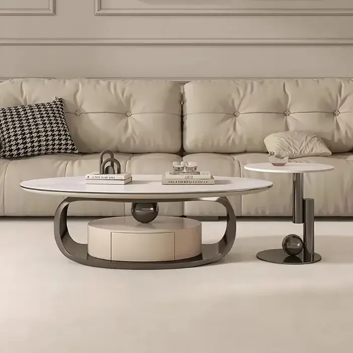 Table Basse ronde design décorations tendance