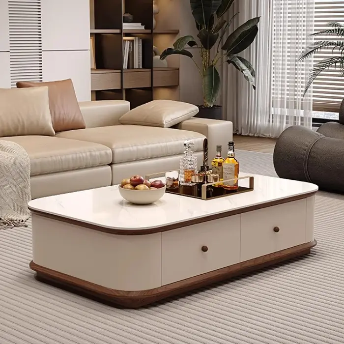 Table basse de luxe minimaliste