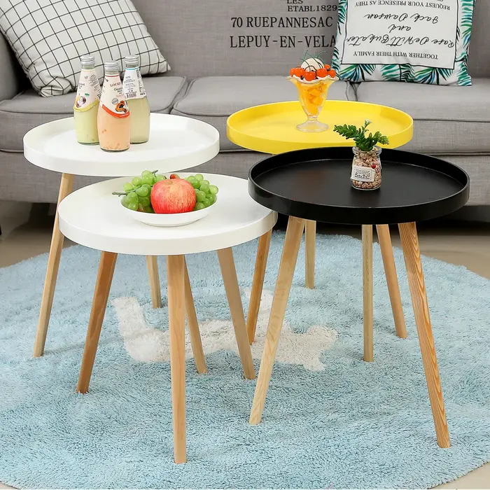 Mumucc-Table basse jaune