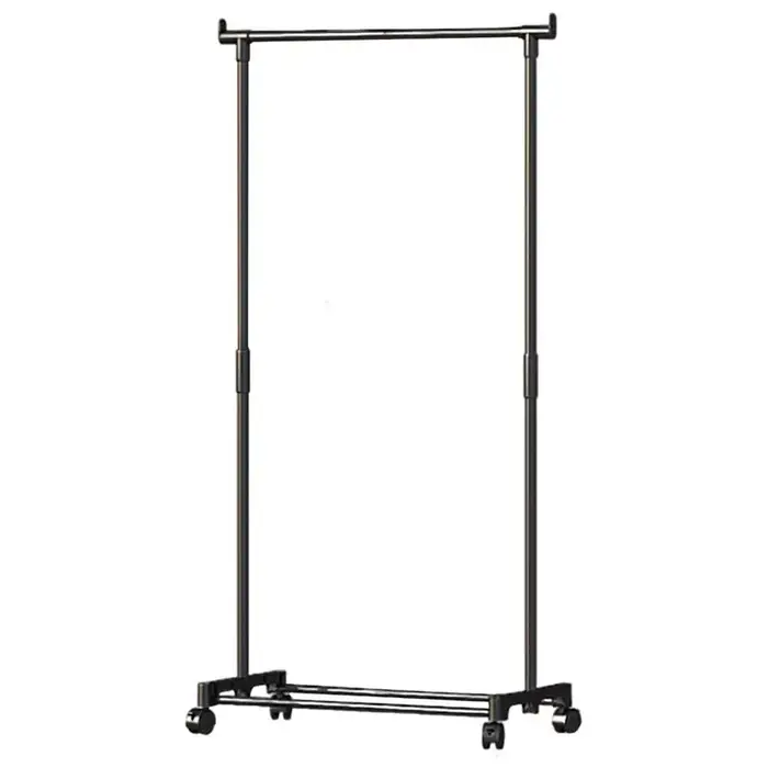 Supports pour vêtements, support de veste avec roulettes, gain de place, organisateurs de chaussures