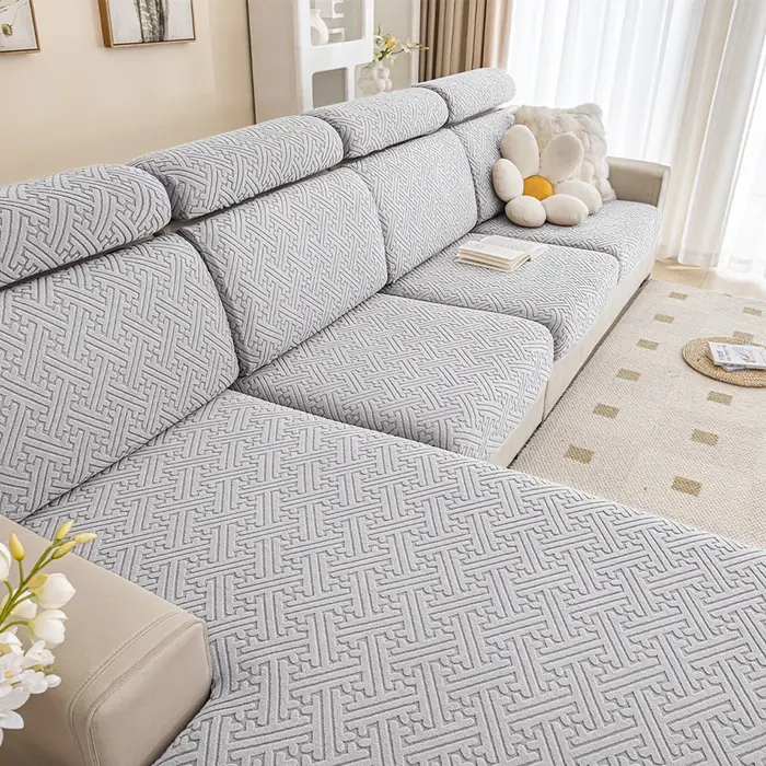 Housses de siège en Jacquard pour canapé