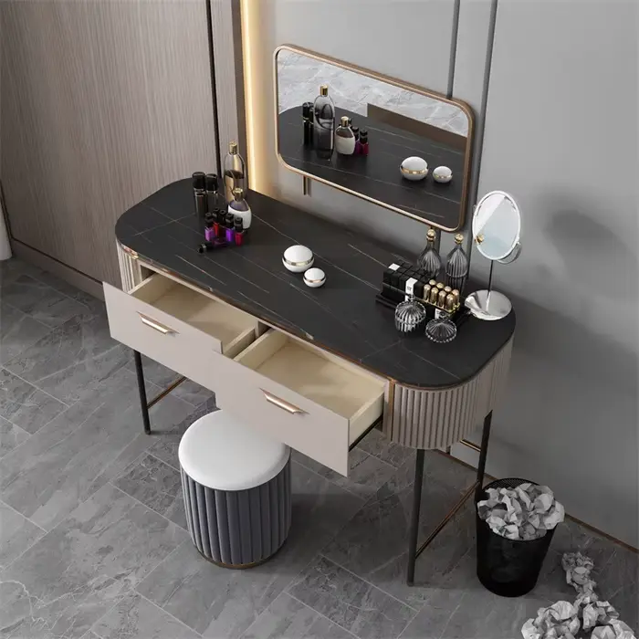 Commode de bureau en pierre de luxe léger