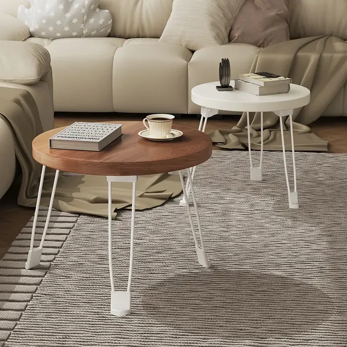 Table d'appoint de canapé pliable