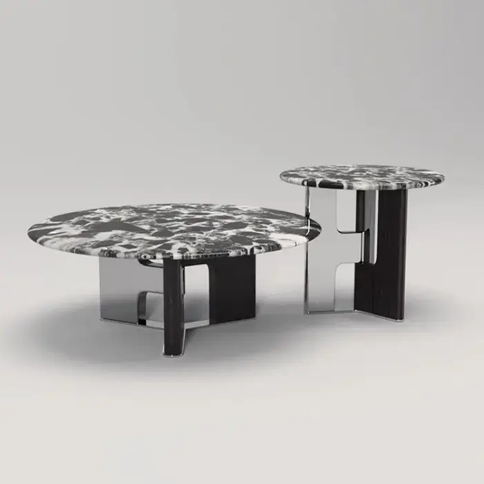 Organisateur Tables basses noires Design moderne