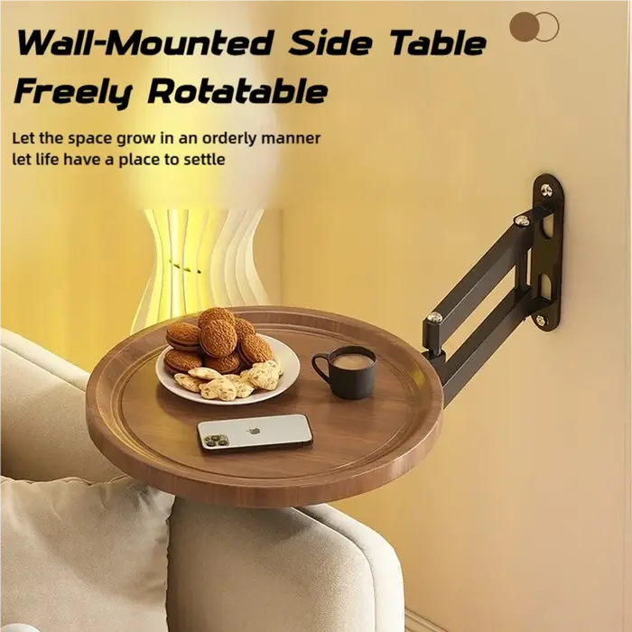Table d'angle murale, décoration Portable Simple, étagère de rangement de chevet pour balcon, Bar de