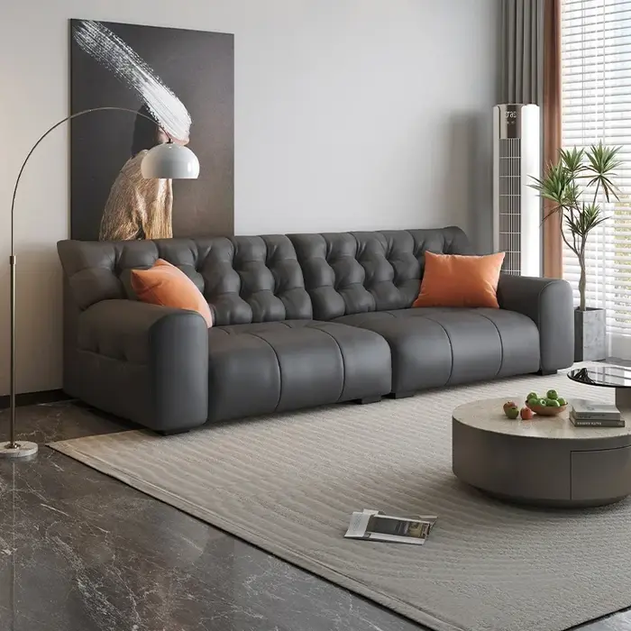 Noir cinéma amour siège canapé luxe paresseux Design intérieur canapé enfants moderne grand Cadeiras
