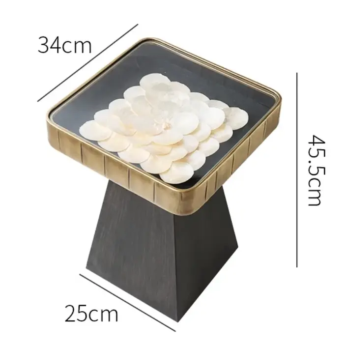 Tables basses rondes modernes centre salon Hall Tables basses d'angle chambre décoration de luxe Tab