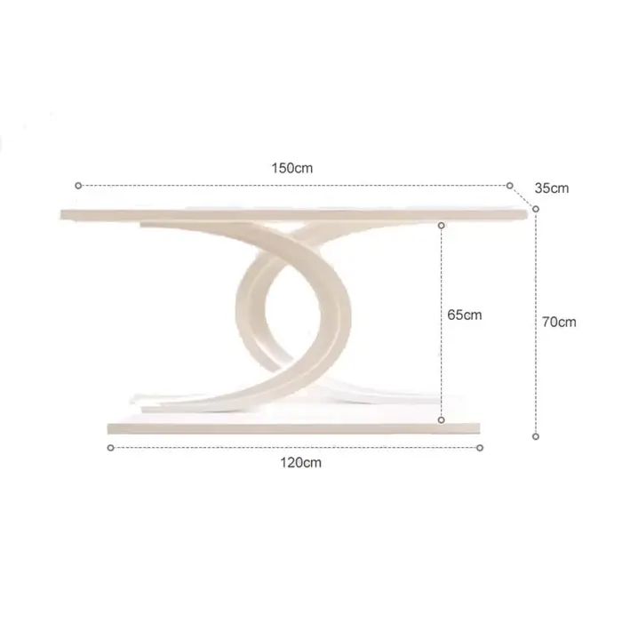 Table Console nordique moderne Glam luxe porche entrée