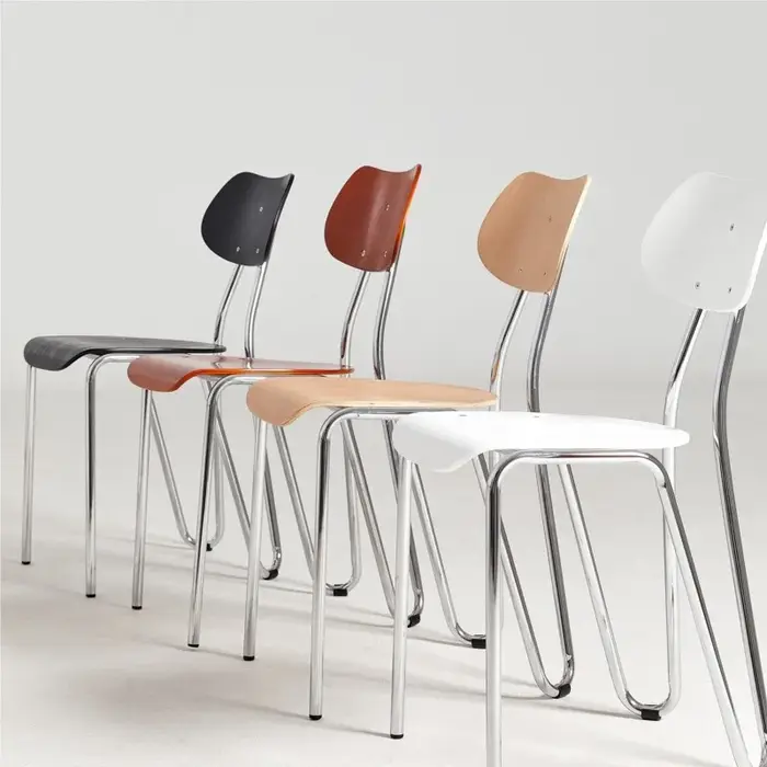 MOMO-Chaise de Salle à Manger à Dossier Antique de Restaurant Coréen Moderne et Simple, Design de Cé