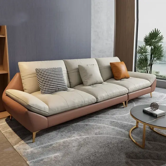 Canapé-lit moderne 3 places en éponge modulaire Xxl, mousse relaxante pour adultes, fauteuil Longue