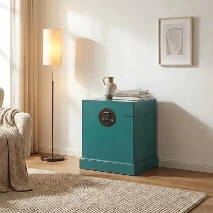 Table de chevet de luxe multifonctionnelle avec rangement